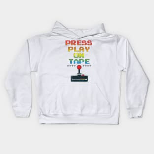 Press Play on Tape, C64 Screen Message Kids Hoodie